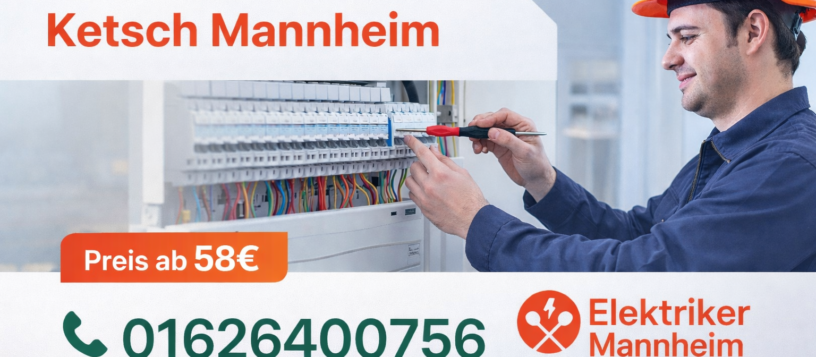 Elektroinstallateur Ketsch Mannheim | Fachgerecht ab 58€
