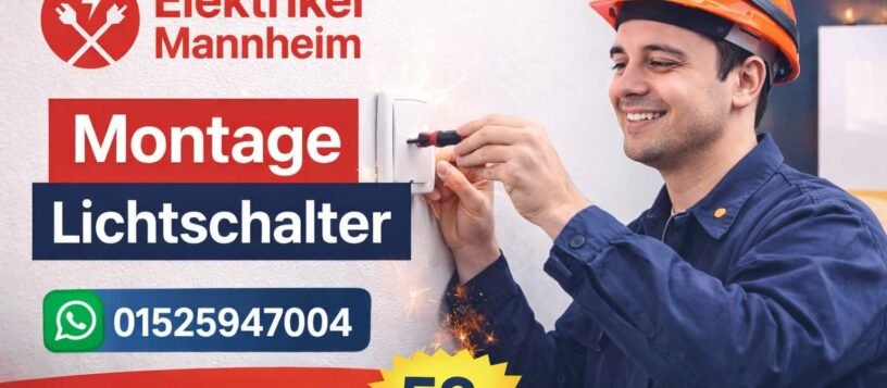 Montage Lichtschalter – Professionelle ab 58 Euro