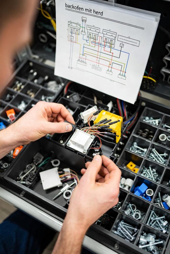 backofen mit herd anschließen