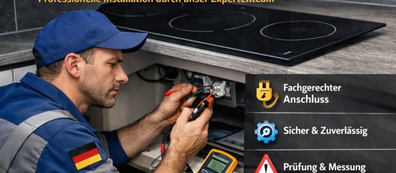 Anschluss Kochfeld Autark | sichere Installation ab 58€