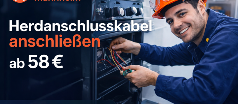 Herdanschlusskabel anschließen | schnellem Service ab 58€