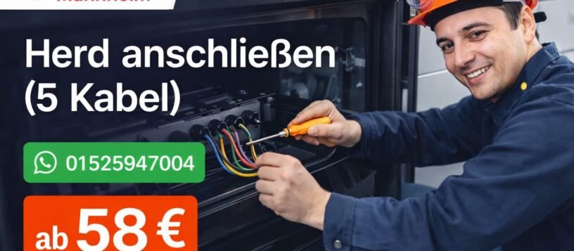 Herd Anschließen 5 Kabel: Anleitung & Kosten ab 58 €