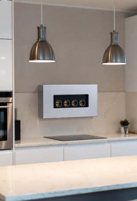 herdanschlussdose für backofen und kochfeld