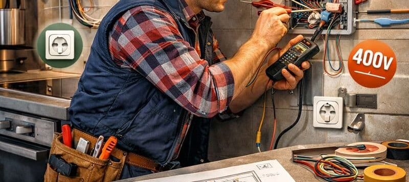 Elektroinstallationsplan Küche