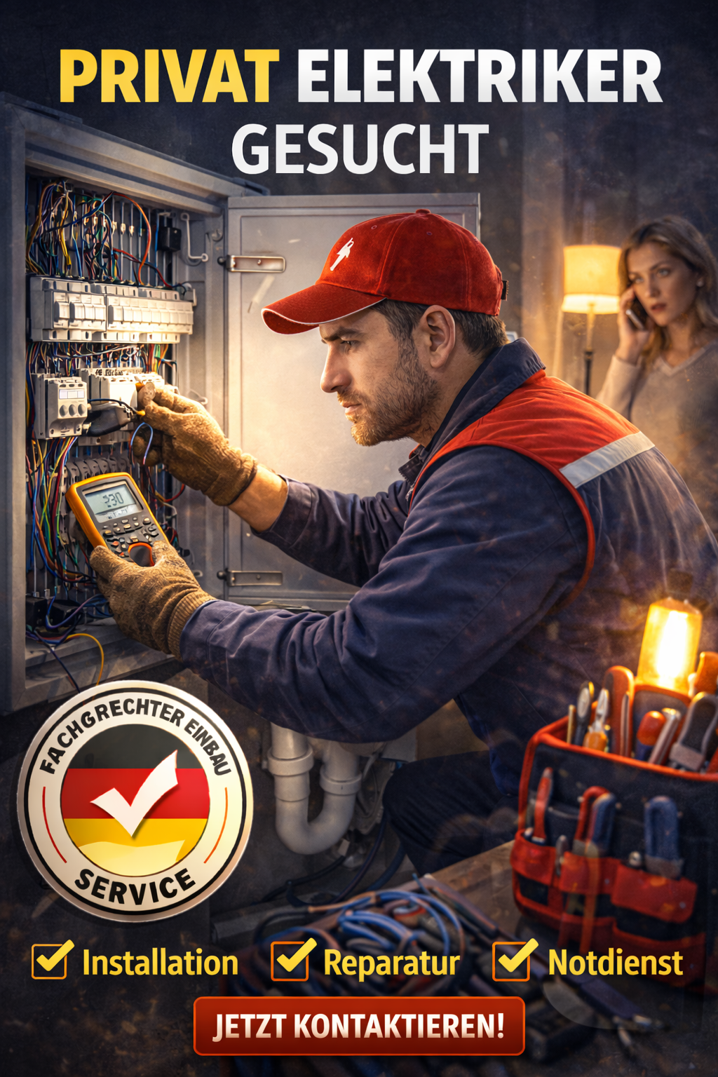 Privat Elektriker Gesucht