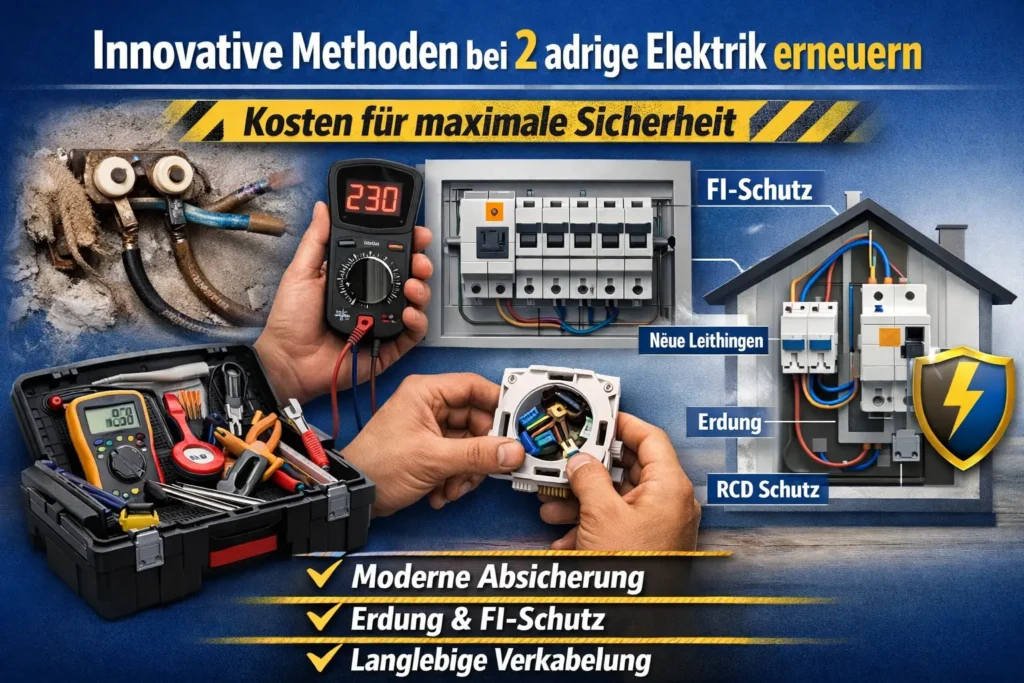 Innovative Methoden bei 2 adrige Elektrik erneuern Kosten für maximale Sicherheit