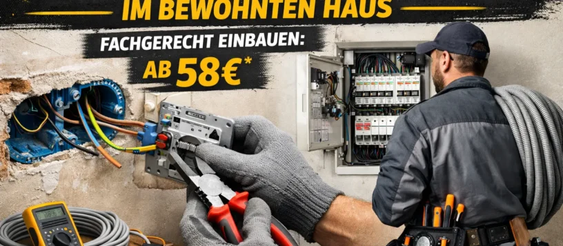 elektrik erneuern im bewohnten haus