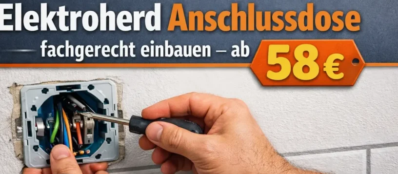 elektroherd anschlussdose