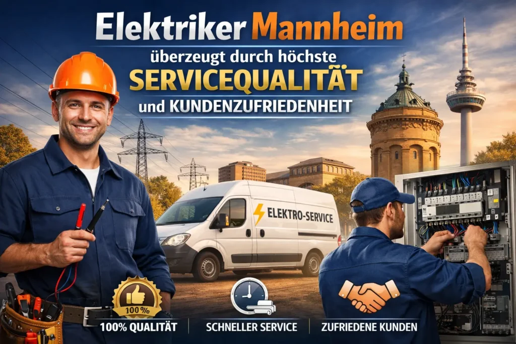 Elektriker Mannheim überzeugt durch höchste Servicequalität und Kundenzufriedenheit