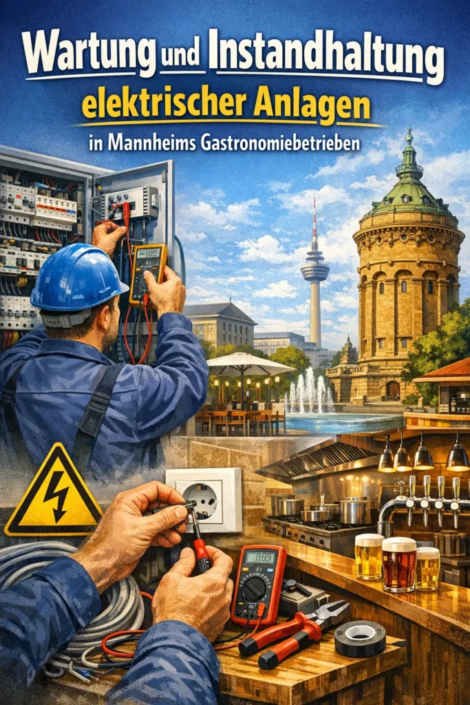Wartung und Instandhaltung elektrischer Anlagen in Mannheims Gastronomiebetrieben