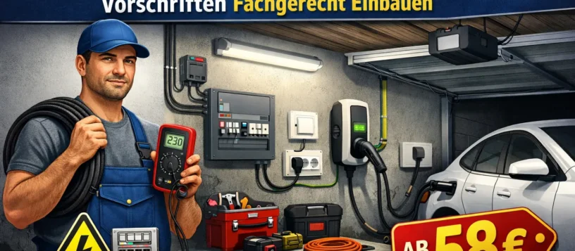 elektroinstallation garage vorschriften
