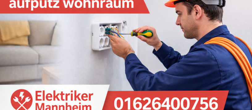 Elektroinstallation aufputz wohnraum fachgerecht einbauen – ab 58 €