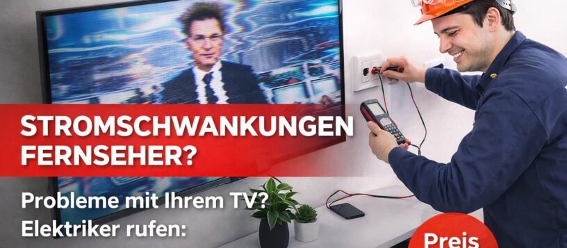 Stromschwankungen Fernseher | Professionelle schnell ab 58€
