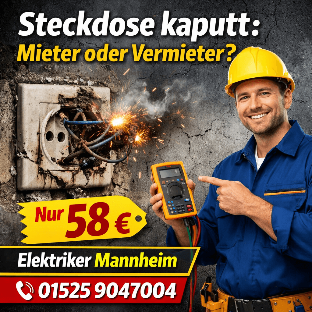steckdose kaputt mieter oder vermieter