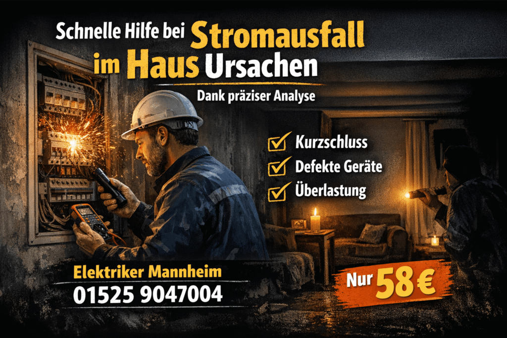 Stromausfall Im Haus Ursachen