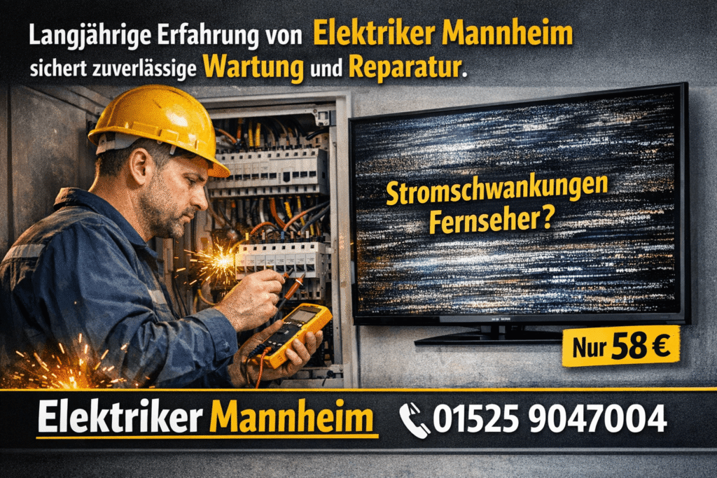 Stromschwankungen Fernseher