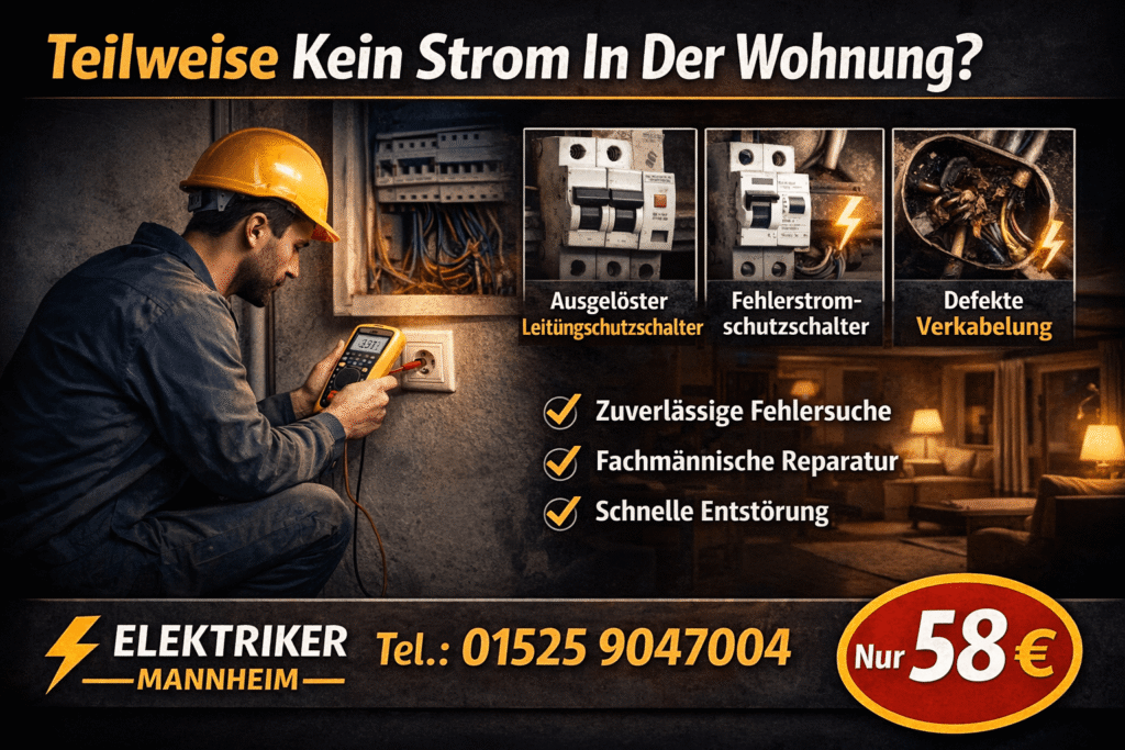 Teilweise Kein Strom In Der Wohnung