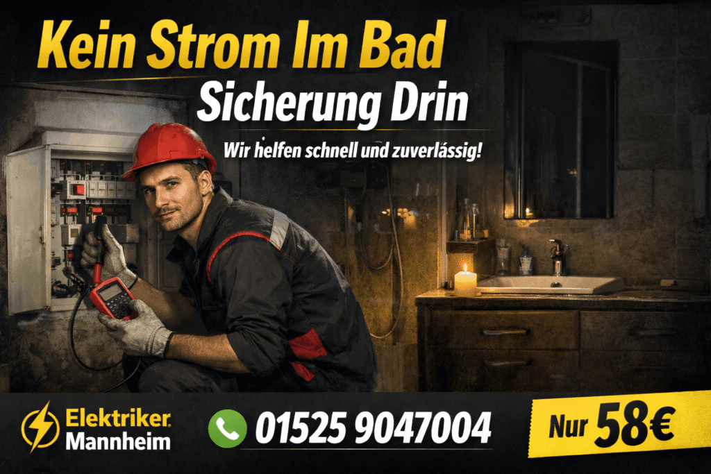 Kein Strom Im Bad Sicherung Drin