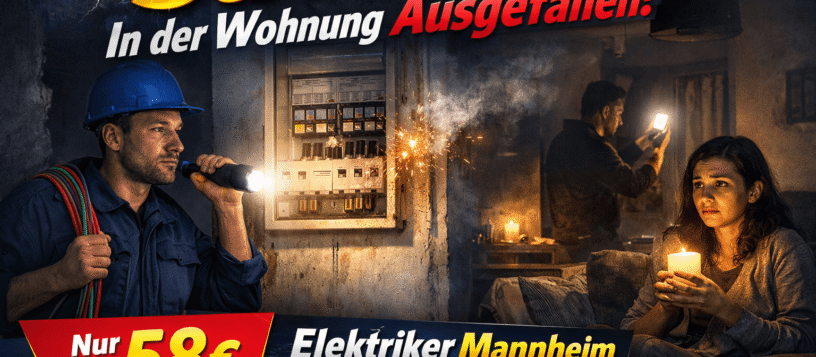 Strom In der Wohnung Ausgefallen