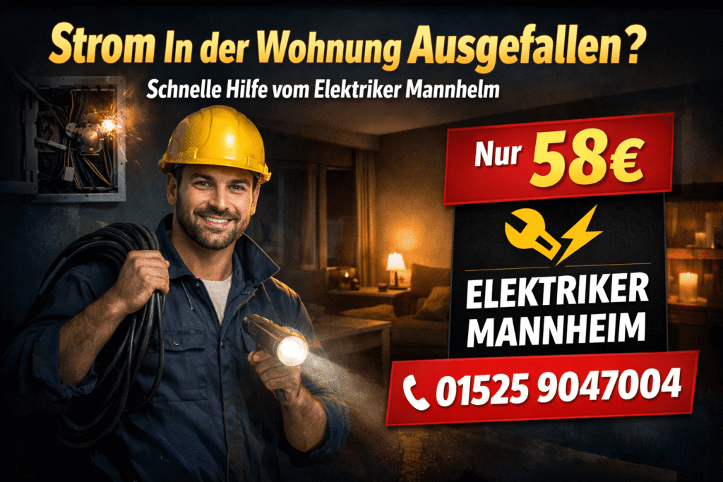 Strom In der Wohnung Ausgefallen