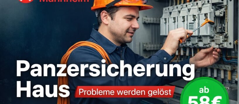 Panzersicherung Haus: Wer sie wechseln darf & Kosten ab 98 €