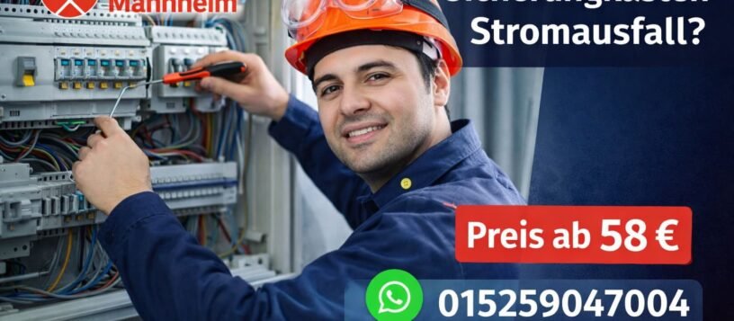 Sicherungskasten Stromausfall fachgerecht einbauen – ab 58 €