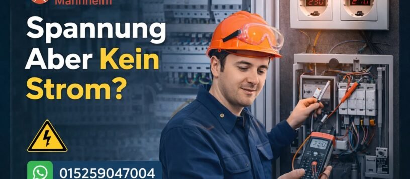 Spannung aber kein Strom | Ursache finden und beheben ab 58€