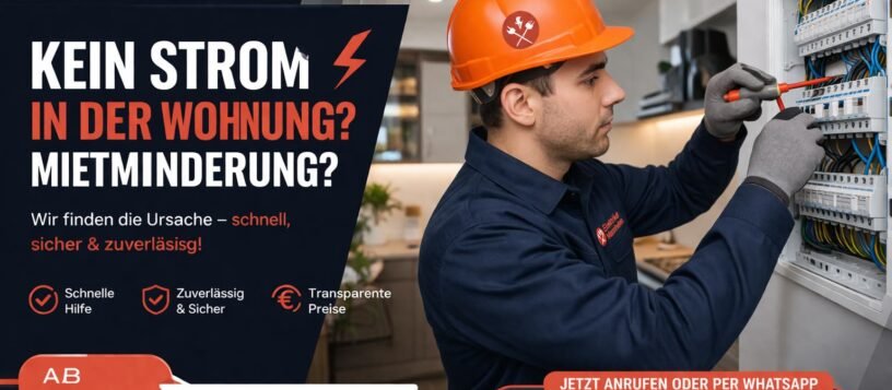 Kein Strom In Der Wohnung Mietminderung fachgerecht  – ab 58 €