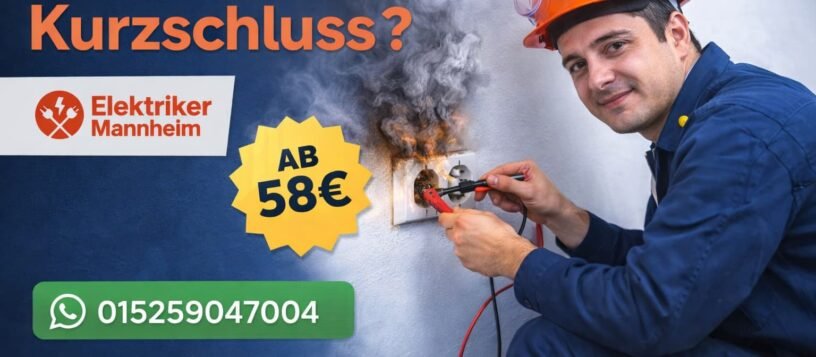 Steckdose Kurzschluss | Schnelle Hilfe vom Elektriker ab 58€