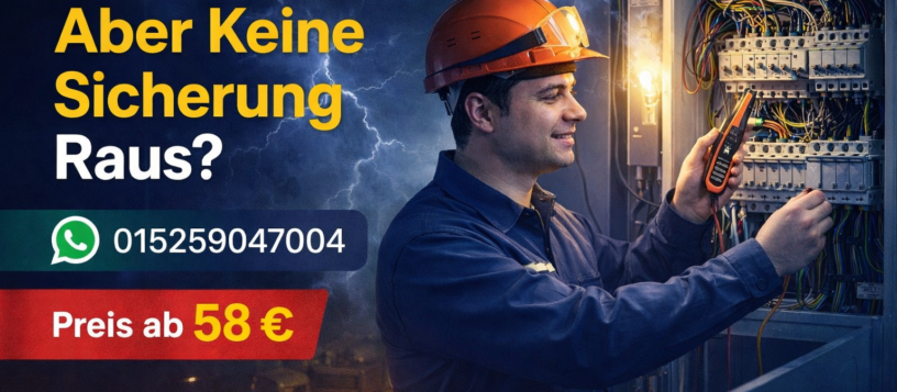 Stromausfall Aber Keine Sicherung Raus fachgerecht– ab 58 €