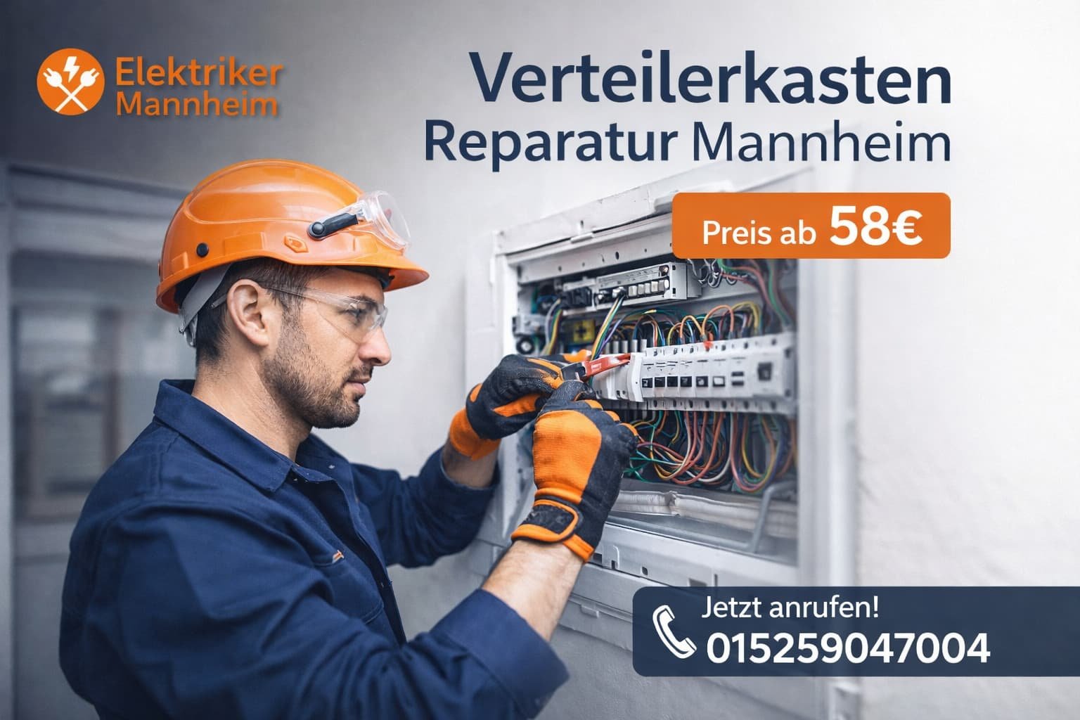 Verteilerkasten Reparatur Mannheim | Schnell Service ab 58€