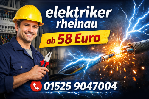 Elektriker rheinau fachgerecht einbauen – ab 58 €