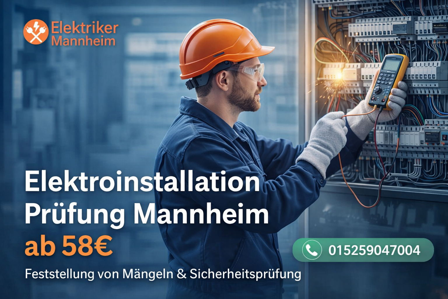 Elektroinstallation Prüfung Mannheim | Fachmännische ab 58€