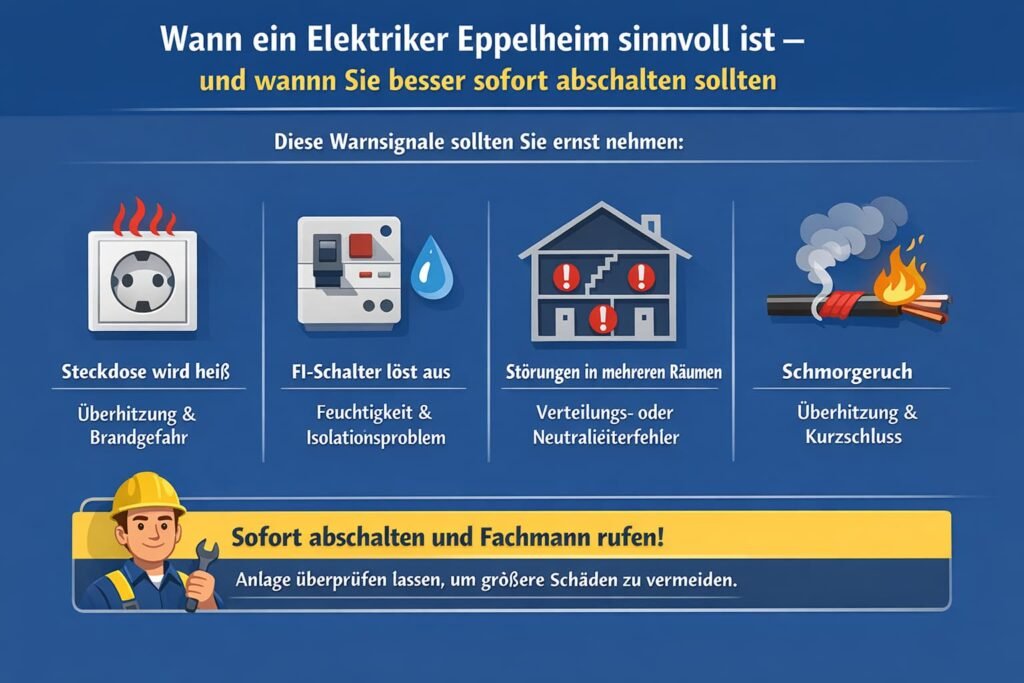 Wann ein elektriker eppelheim sinnvoll ist – und wann Sie besser sofort abschalten sollten