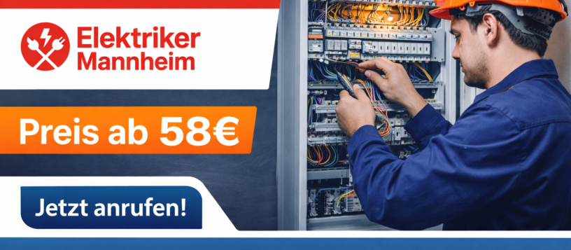 Elektriker ladenburg | professionelle Service ab 58 €