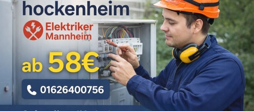 Elektriker Hockenheim | Zuverlässiger Elektroservice ab 58€