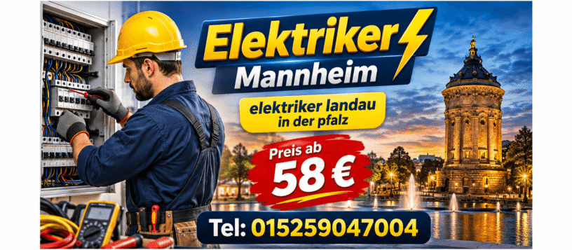 Elektriker Landau in der Pfalz | Elektriker Service ab 58€