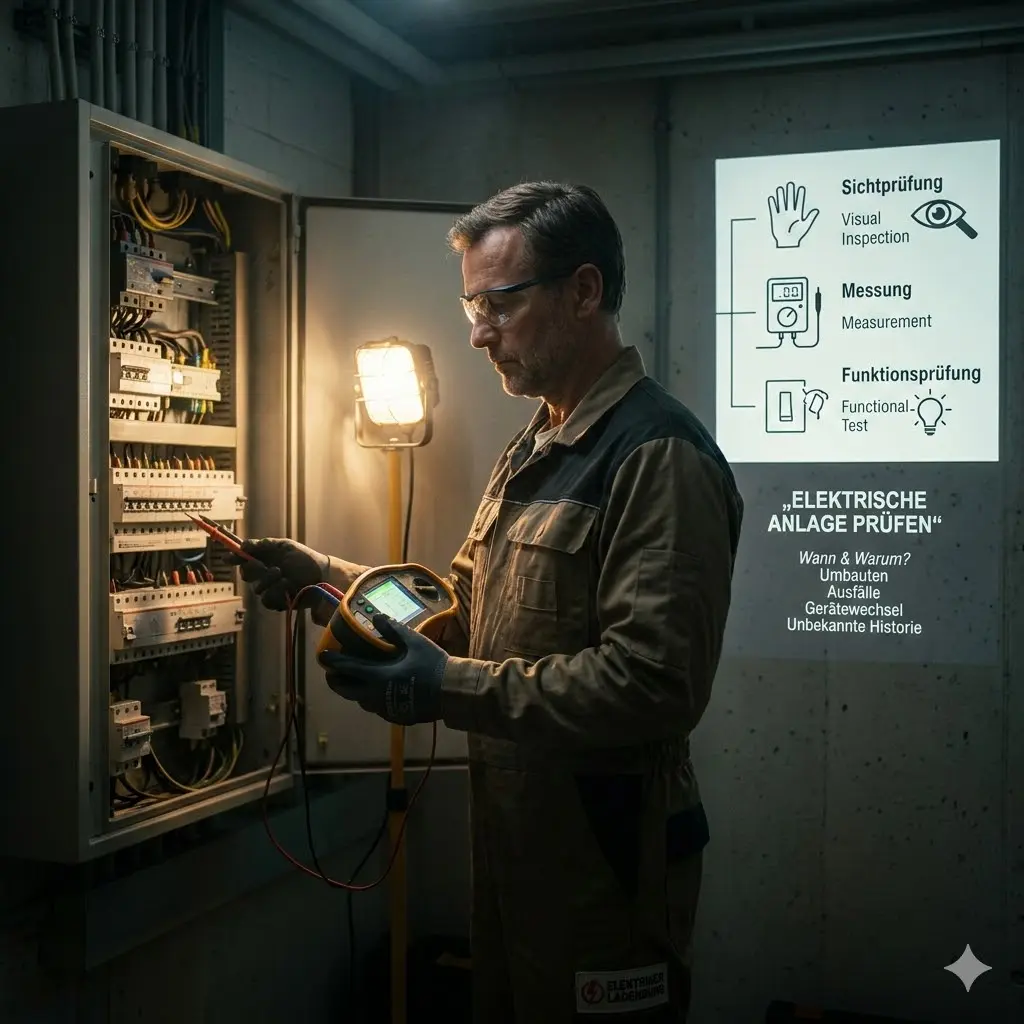 Was bedeutet elektrische Anlage prüfen – und wann ist das im Alltag wirklich nötig?