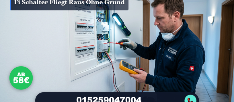 Fi schalter fliegt raus ohne grund ab 58€ | 24h Service