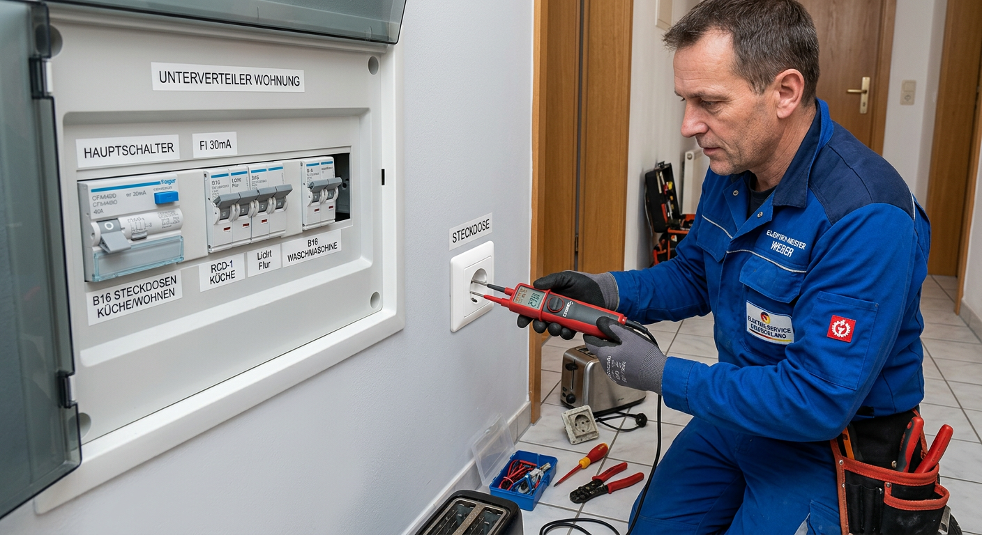 fi schalter fliegt raus steckdose