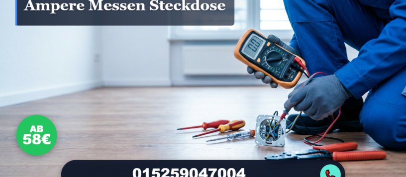 Ampere messen steckdose – Stromprüfung vom Experten ab 58€