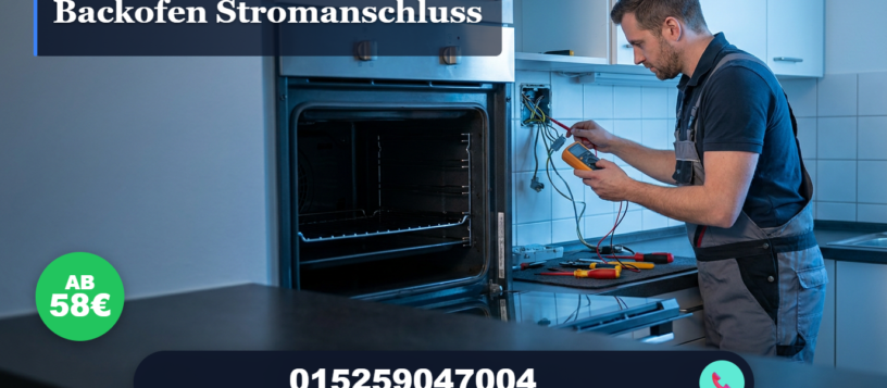 Backofen stromanschluss – Anschluss & Installation ab 58€