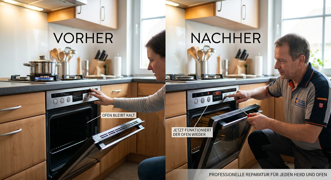 herd geht aber backofen nicht