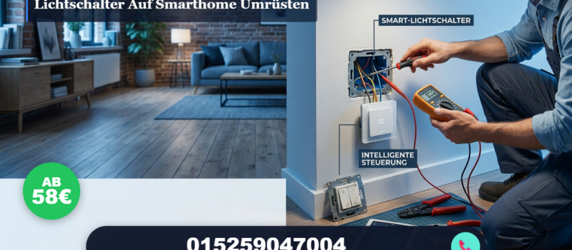Lichtschalter auf SmartHome umrüsten ab 58€ – Mehr Komfort