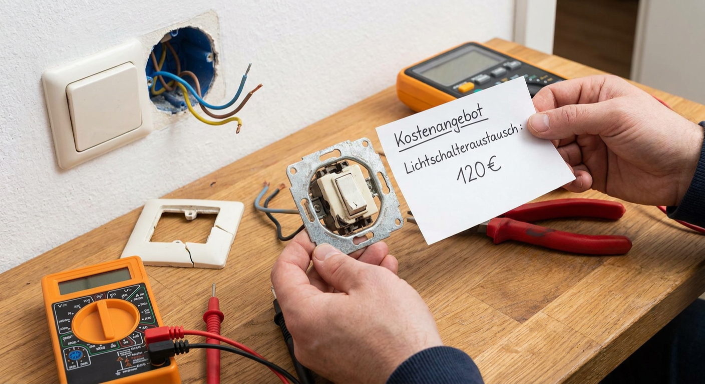lichtschalter austauschen kosten