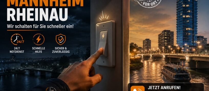 Stromausfall Mannheim Rheinau – Schneller Service ab 58 €