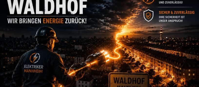Stromausfall Mannheim Waldhof – Elektriker Hilfe ab 58 €