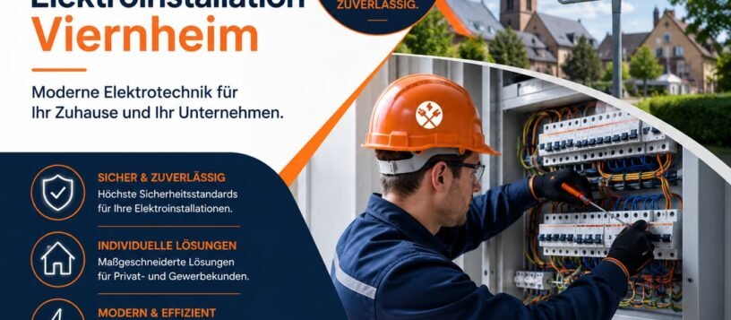 Elektroinstallation Viernheim -Elektriker-Service ab 58 €