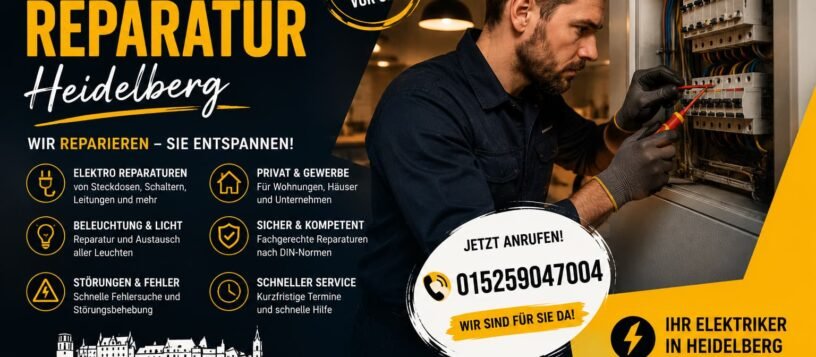 elektro reparatur heidelberg – Service vom Profi ab 58€ 24h