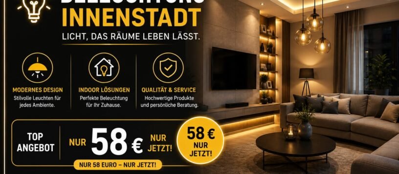 beleuchtung innenstadt – Professioneller Service ab 58 €!